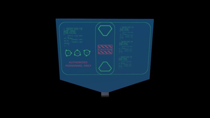 Big Screen 3D Model