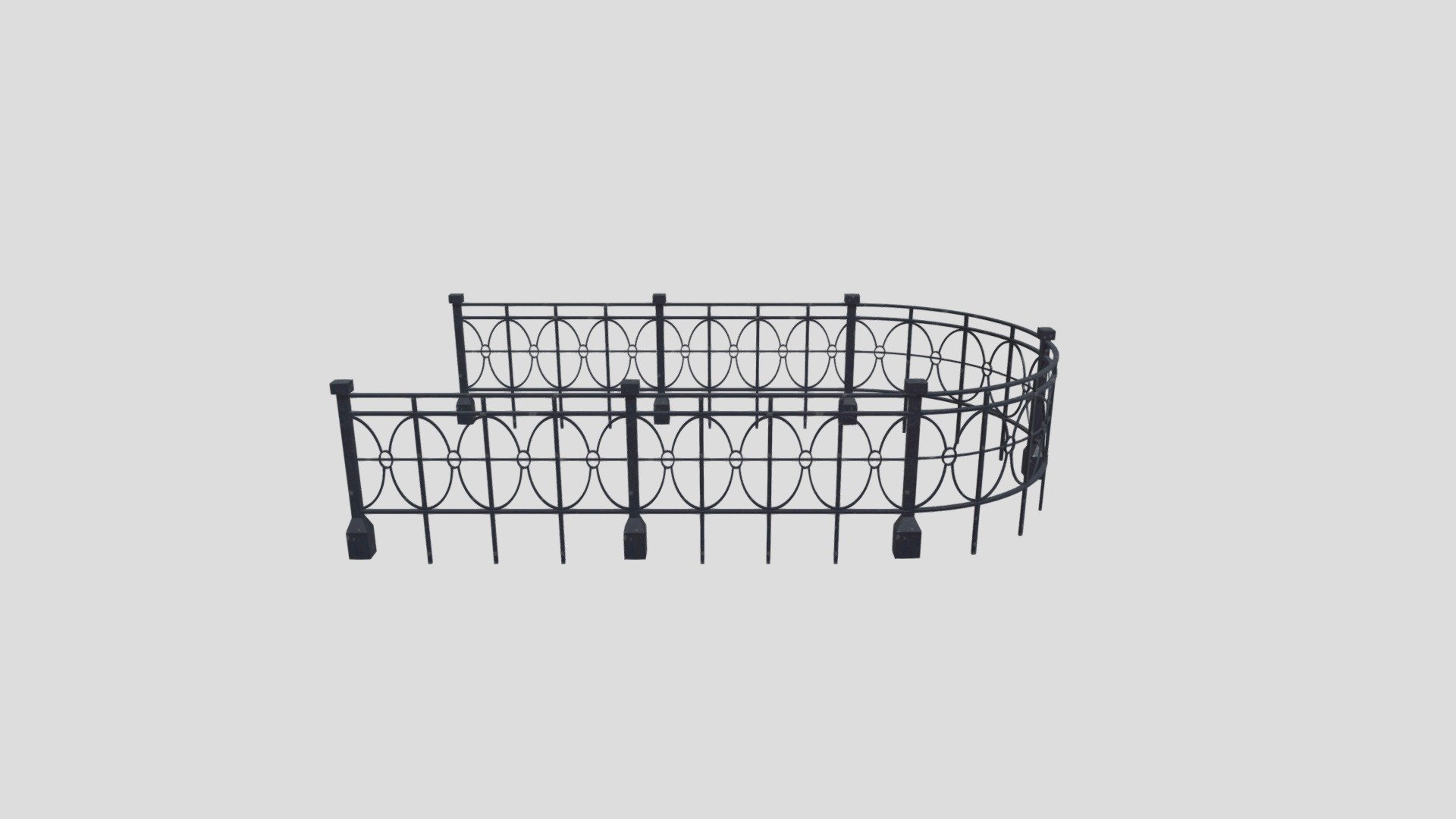 Railing - 3D model by ASA (@billroct) [105a5c4] - Sketchfab