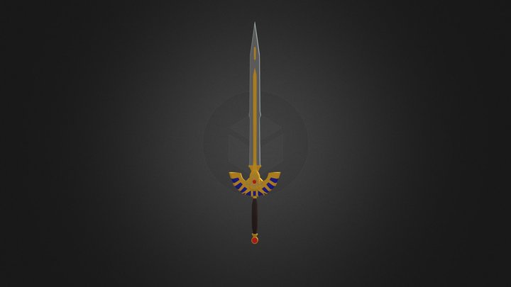 The Sword Of Light (Dragon Quest 3) 3D Model