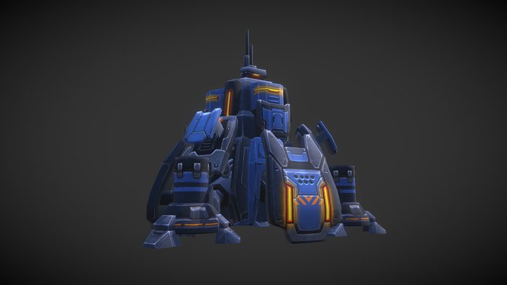 Command Centr 3D Model