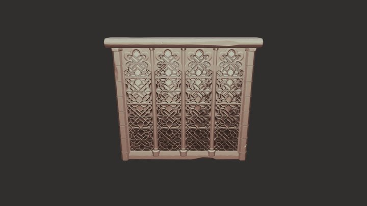 Cathedral Window 3D Model