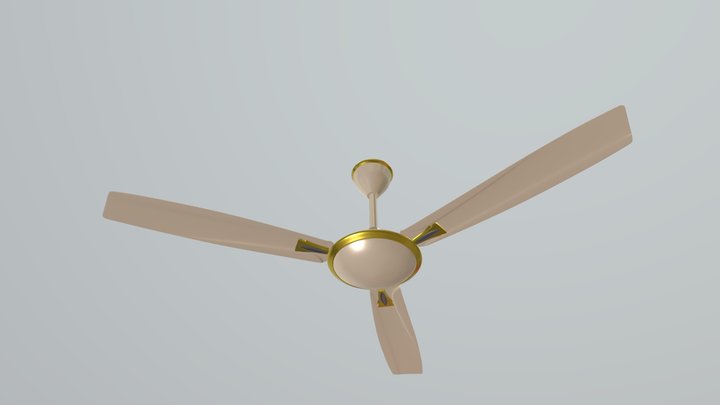 Conion Ceiling Fan 3D Model