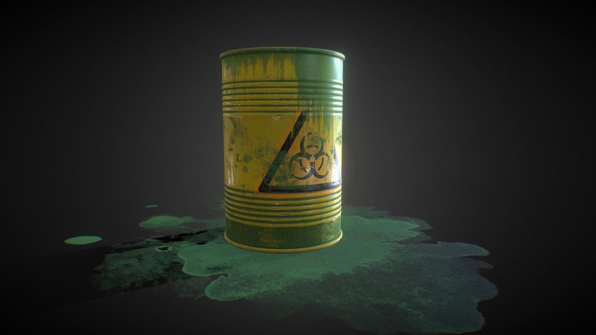 Toxic Waste Barrels