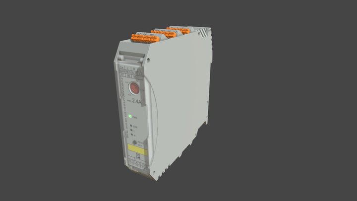 Hybrid-Motorstarter 3D Model