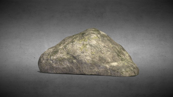 Rock_low poly 3D Model