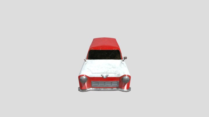Bobs' Dirty Car 3D Model