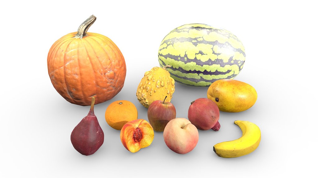 Game Ready Fruit Asset Pack