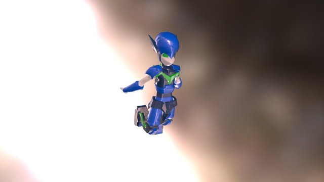 Ikarus shooting animation 3D Model