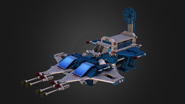 6980 Galaxy Commander 3D Model