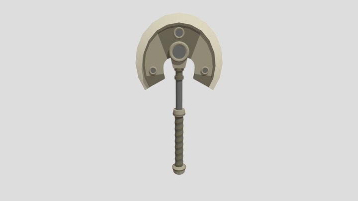 Full Hatchet 3D Model