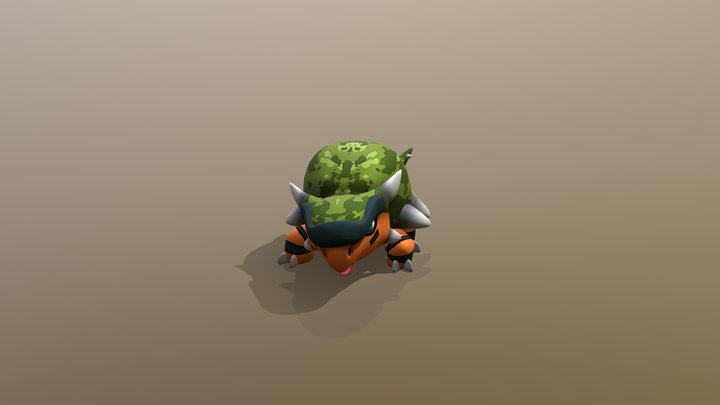 Fake Digimon - Ankydinomon 3D Model