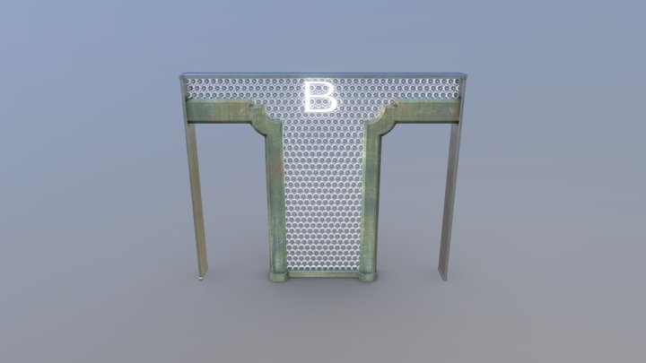 Portal B 3D Model