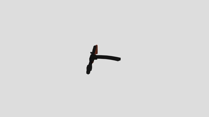 lowpoly type-100 smg rigged 3D Model