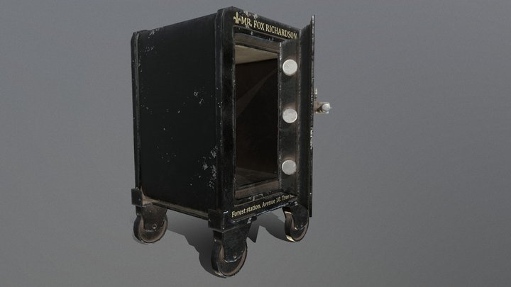 Old Vintage Safe – Modello 3D gratuito STL
