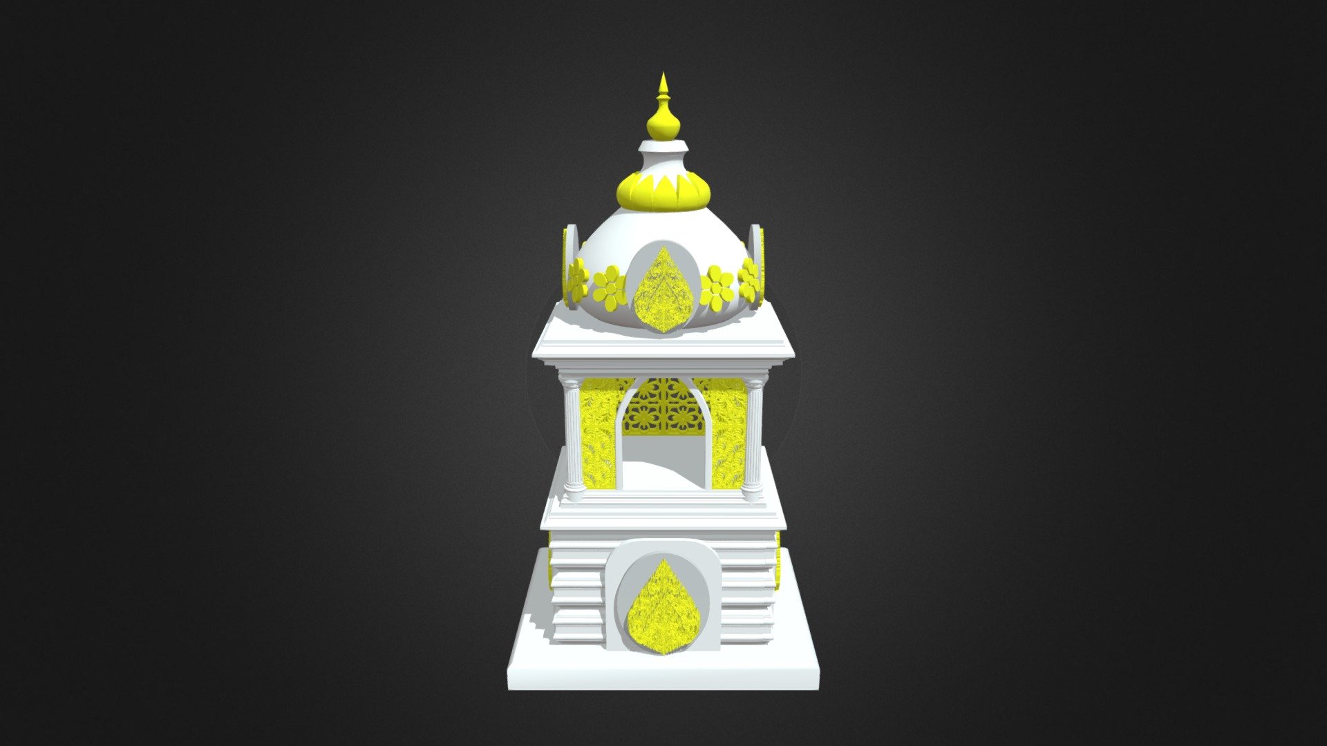 ศาลพระพิฆเนศ - Download Free 3D model by kositsuwan [1064180] - Sketchfab