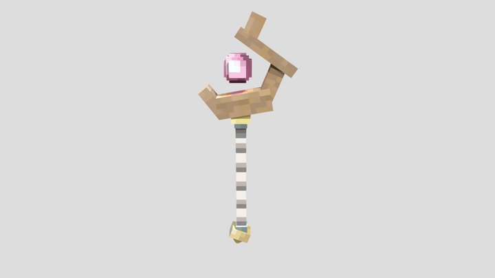 Gambut wand revisi 3D Model