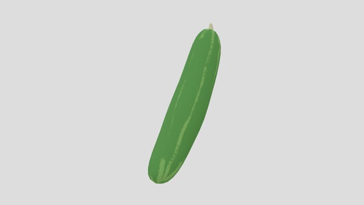 Cucumber 3D Model