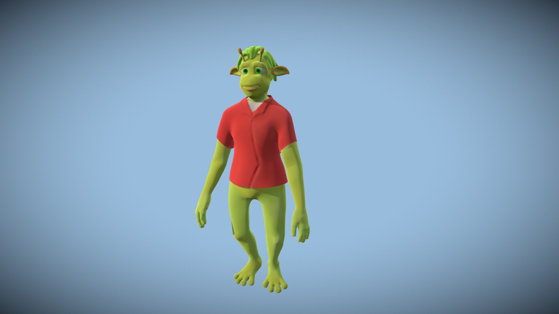 Lem - Planet 51 - 3d Model By Marianagil [1066d02] - Sketchfab