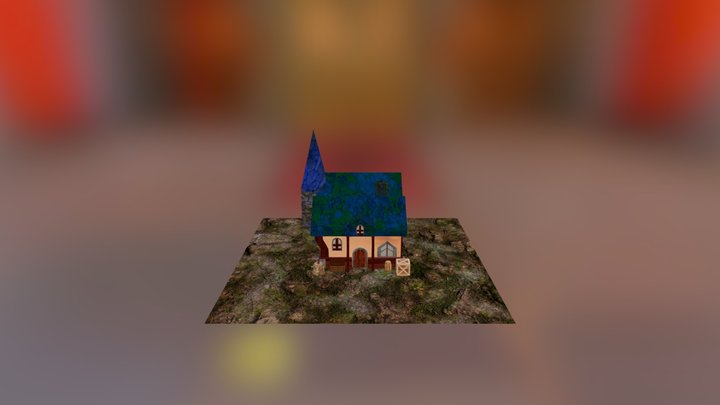Medieval House 3D Model
