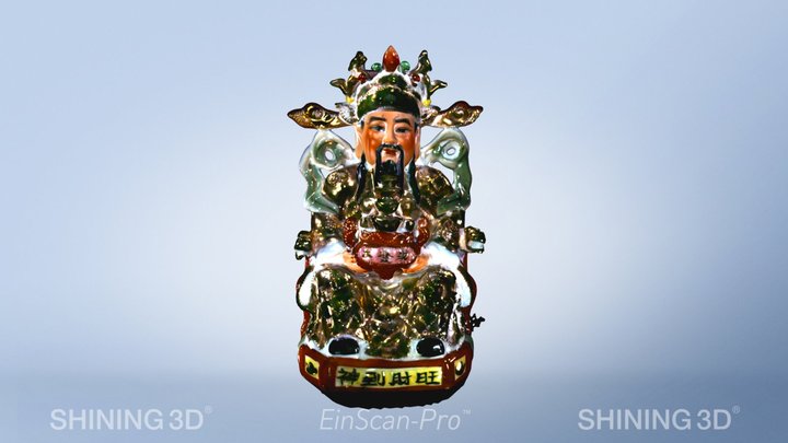 caishen by #EinScan-Pro 3D Scanner