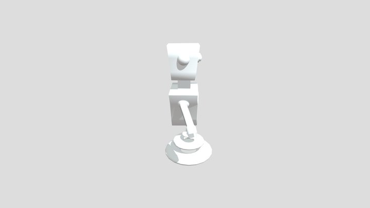 Robot Death Animation 3D Model