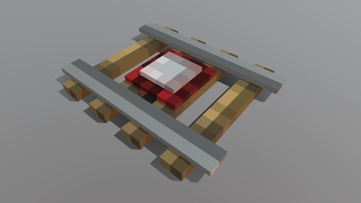 Detector Rail 3D Model