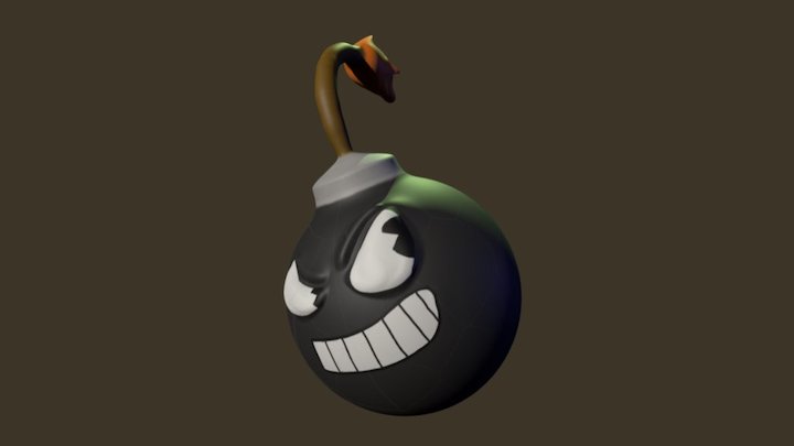 Bomb Guy 3D Model