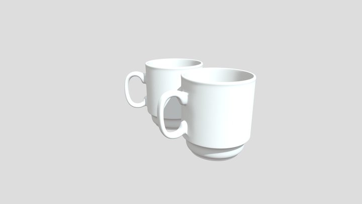 Glass Mugs – Free 3D Model STL
