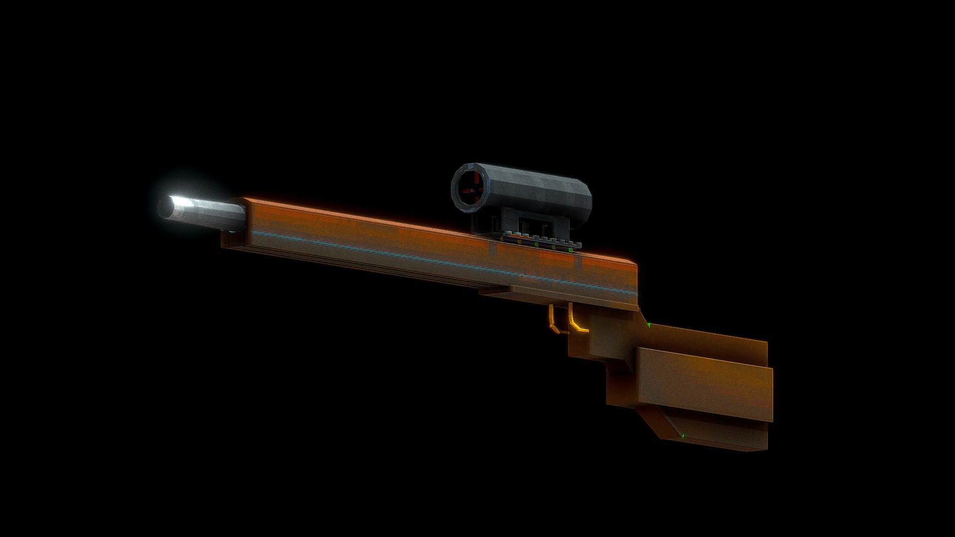 Gun - 3D model by Casualbloodgod [106d741] - Sketchfab