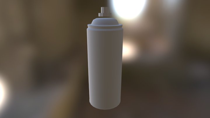 Spray Can Demo 3D Model