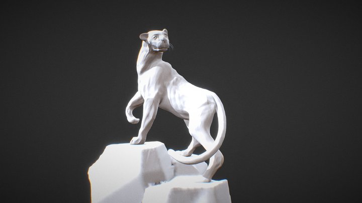 panther 3d model 3D Model