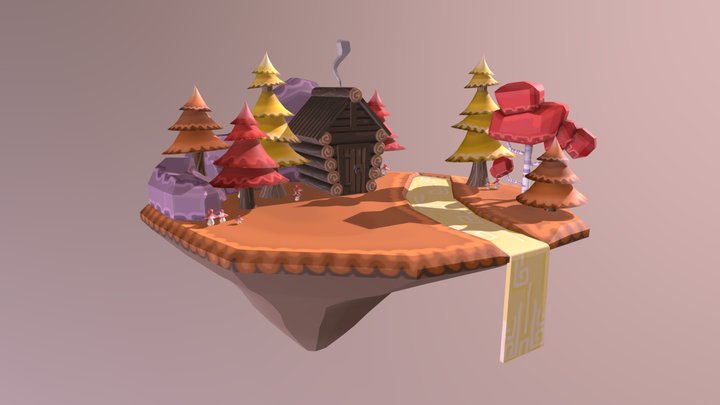 Diorama Final 3D Model