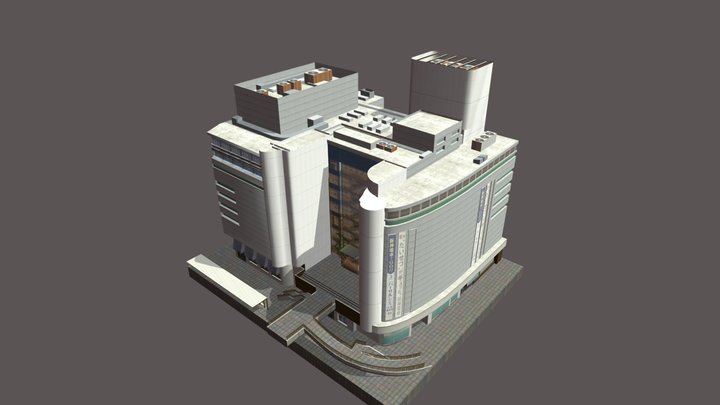 Kobe Sannomiya Department store 3D Model