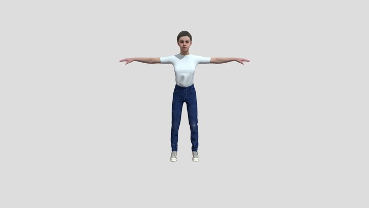 Rumba Dancing 3D Model