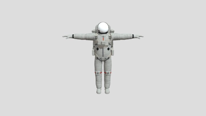 astronaut 3D Model