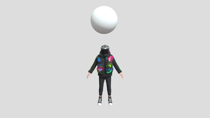 Cyberpunk World 3D Model