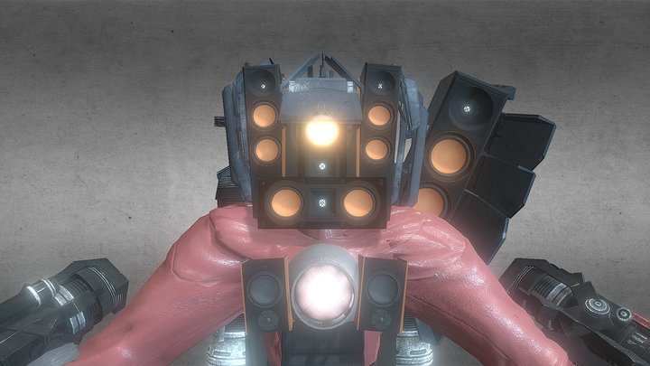 accurate titan speakerman v2 3D Model