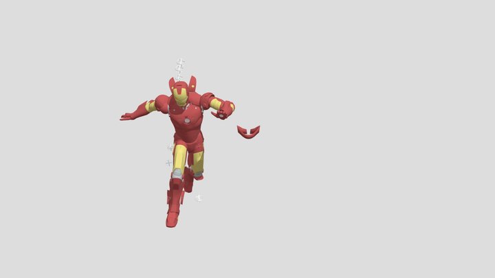 Ironman 3D Model