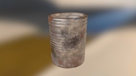 Final Tin Cup 3D Model