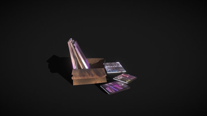 Trashbox Model For Blitz Games 3D Model