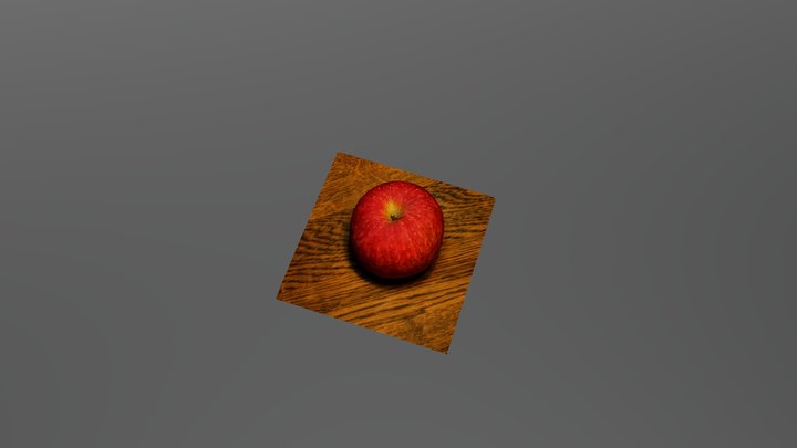 リンゴオブジェクト (2) 3D Model