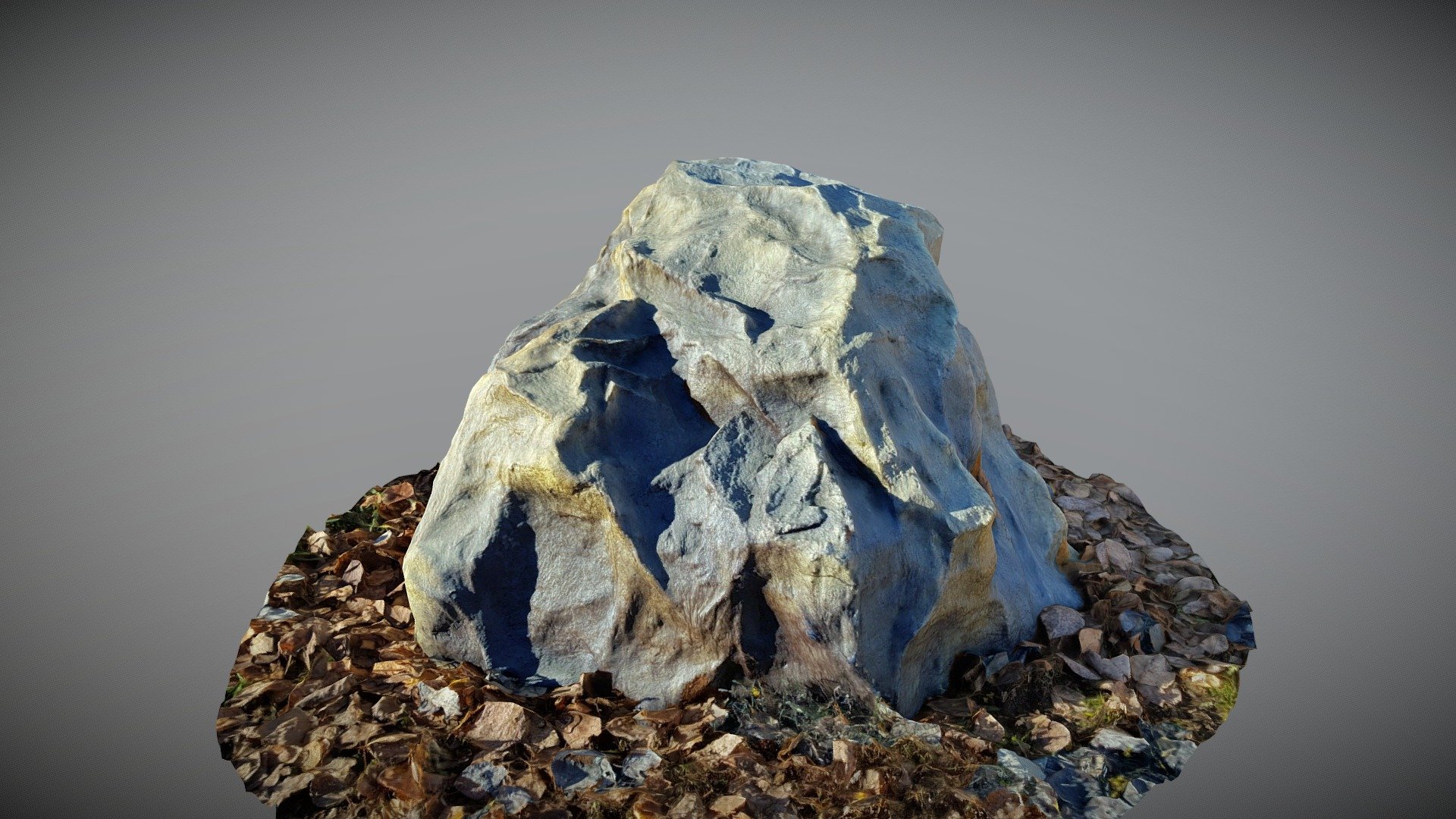 Искусственный камень D80/50 "Люкс" - серый — Sketchfab embed 3D viewer