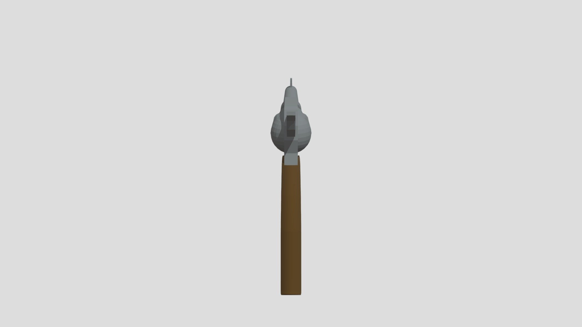 Low-poly Revolver