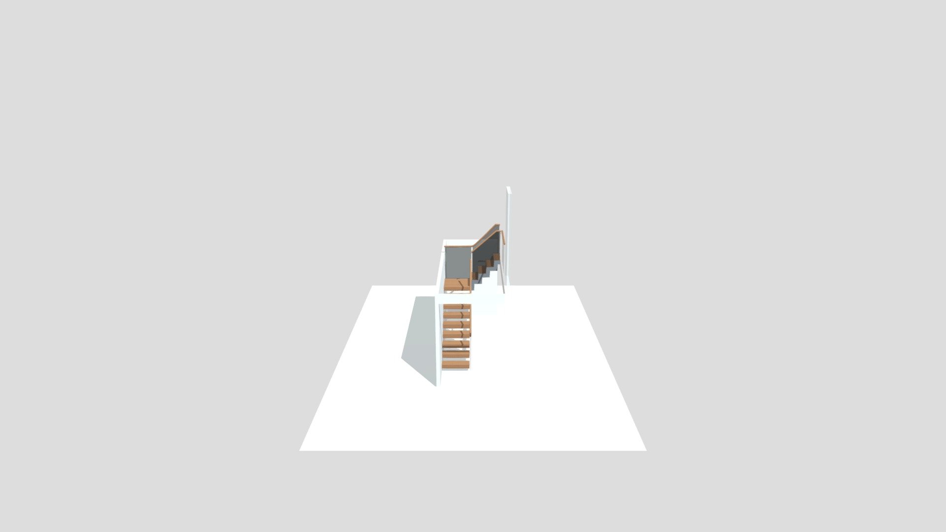 Alan Cecil- Cantilevered Stairs