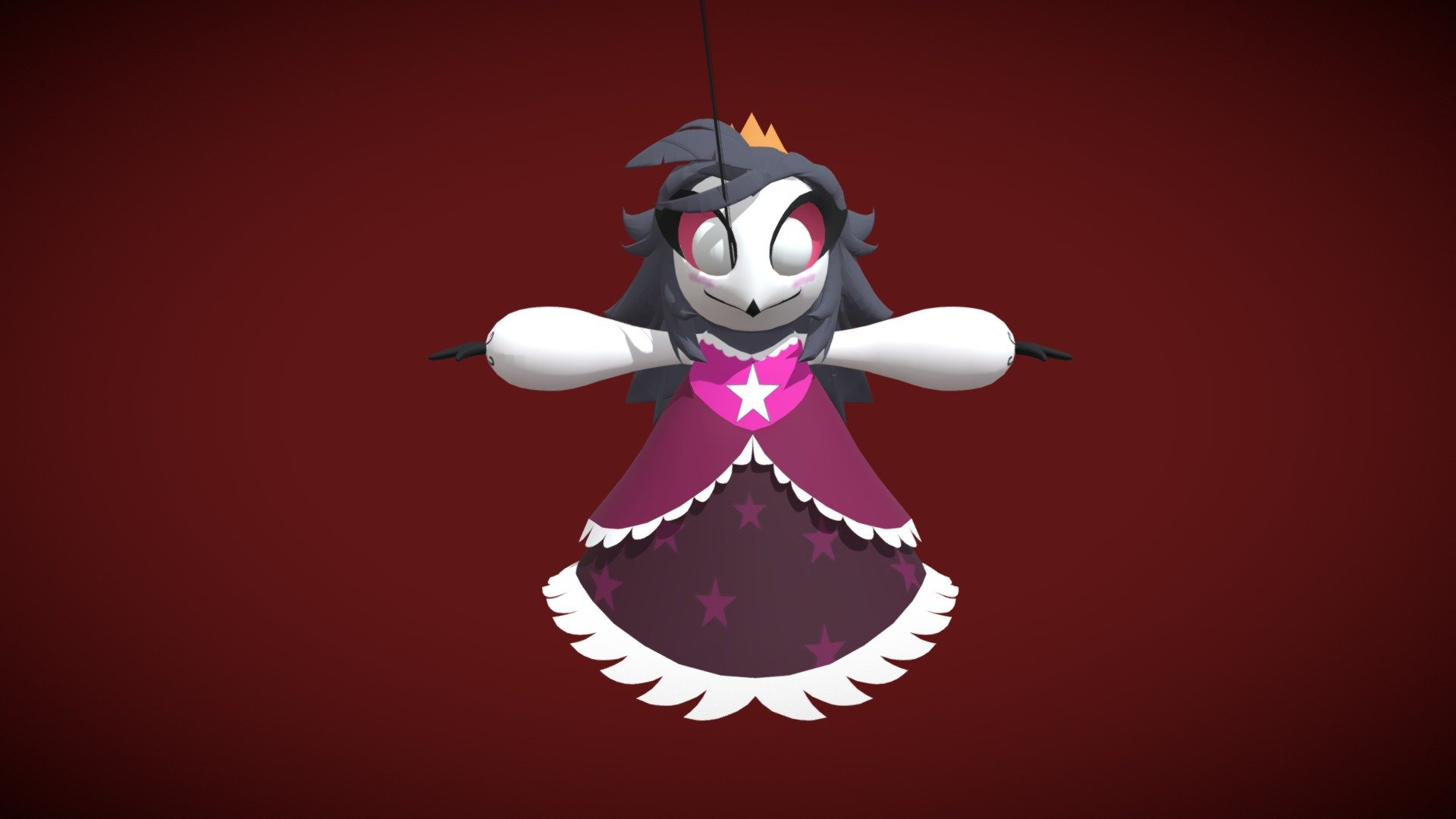 Baby Octavia 2.0 - Helluva Boss (VRChat) - Download Free 3D model by