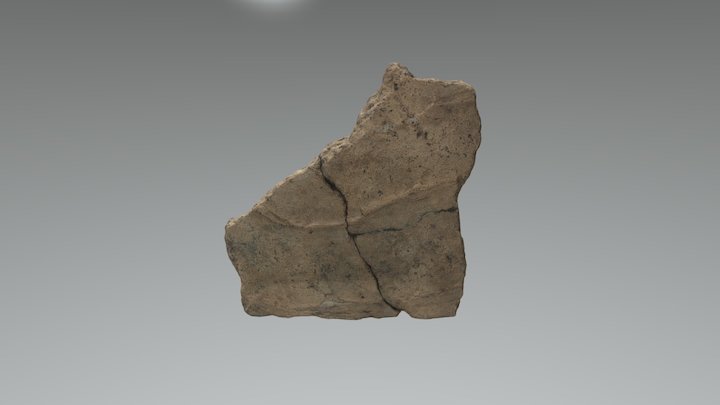 Кусок вазы #2.1 3D Model