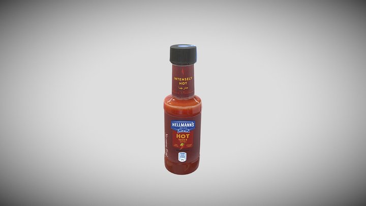 Hot Sauce 3D Model