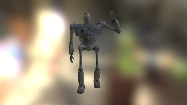 Iron Giant Wave 3D Model
