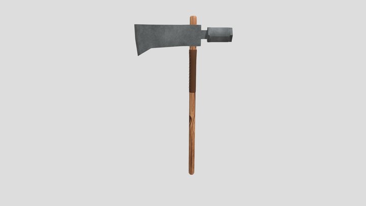 Tomahawk Weapon 3D Model