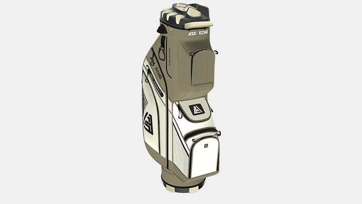 Ask EchoT-LOCK Cart Bag / Toasted Almond 3D Model